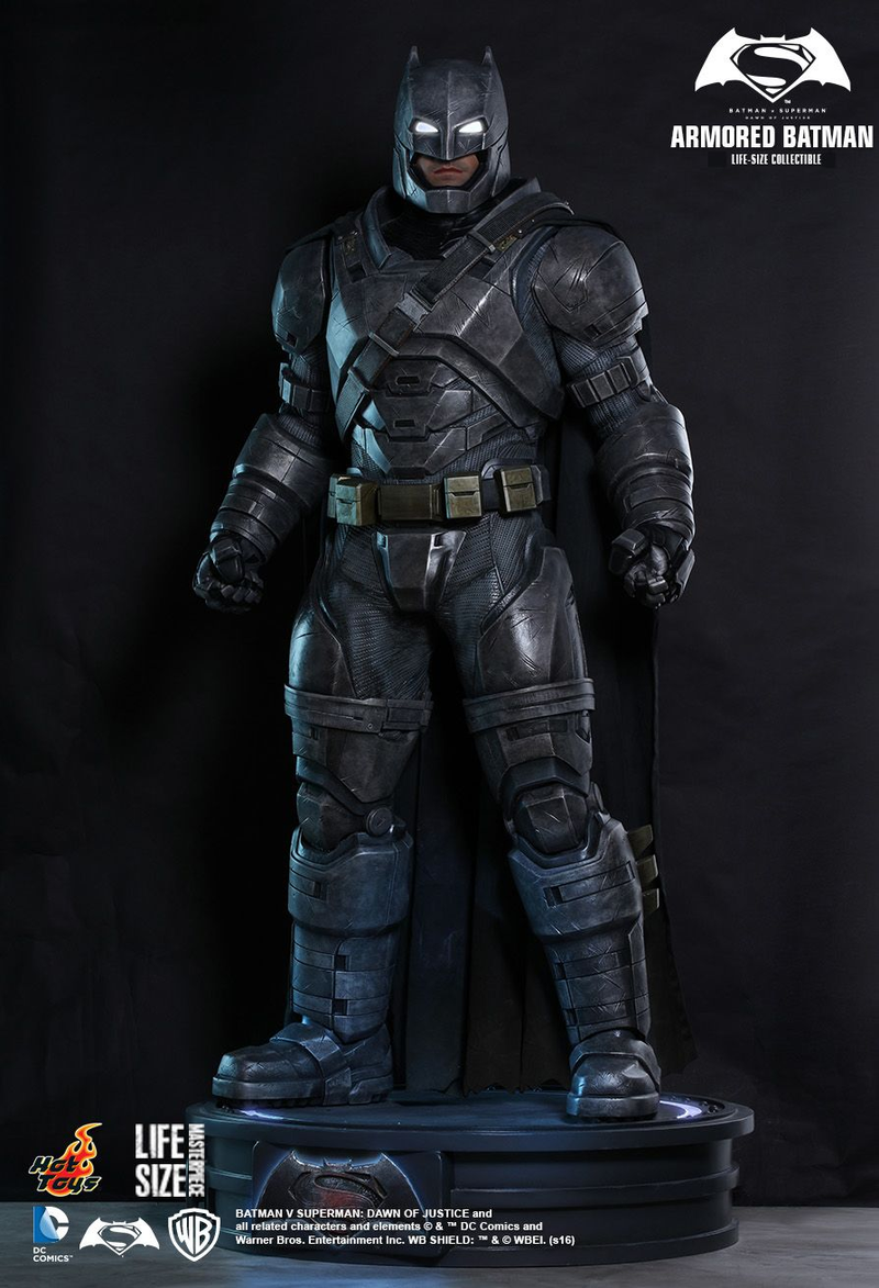 Illustration for article titled Now you can add a life-size Batfleck to your collection of terrifying movie toys